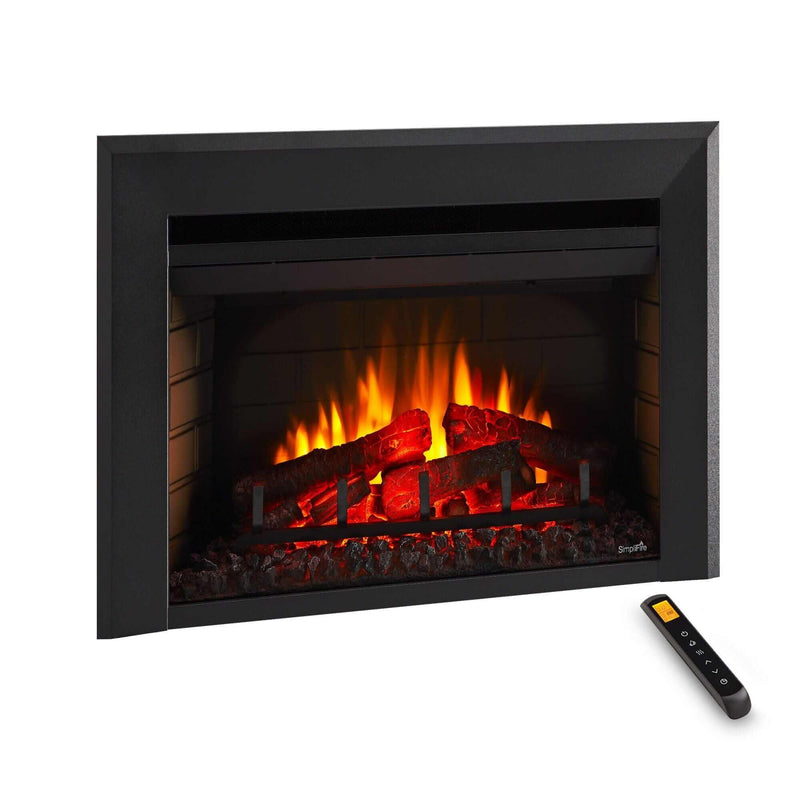 SimpliFire 25 - In Electric Fireplace Insert - Outside Town