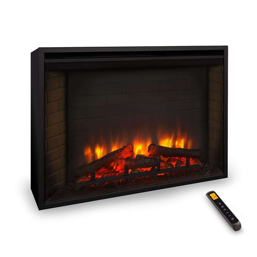 SimpliFire 30 - In Built - In Electric Fireplace - Outside Town