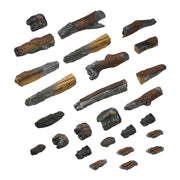 SimpliFire Triton 78 - Inch Multi - View Smart Electric Fireplace - Outside Town