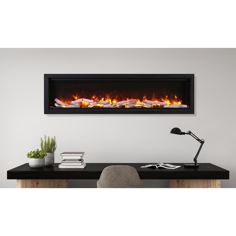 Remii-WM Lumina – 100 Inch Electric Fireplace