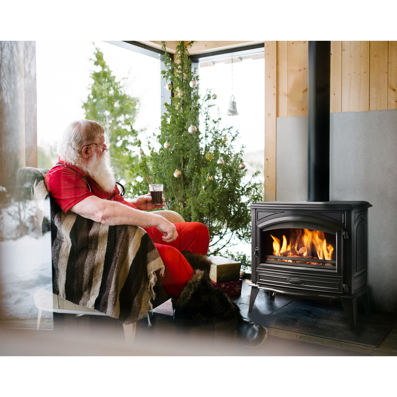 Amantii Lynwood W-76 Wood Burning Stove Fire Place